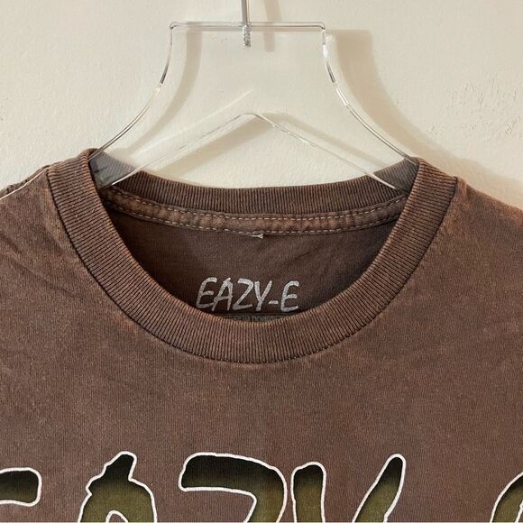 Eazy-E Shirt Adult Small Brown Express Yourself Licensed Band Tee NWOT - Picture 8 of 9